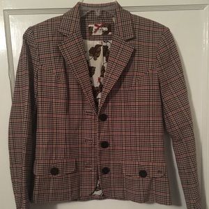 Plaid jacket!